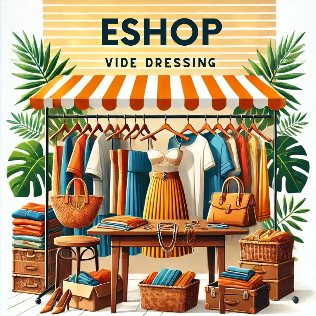 Eshop vide dressing vêtement occasion homme et femme