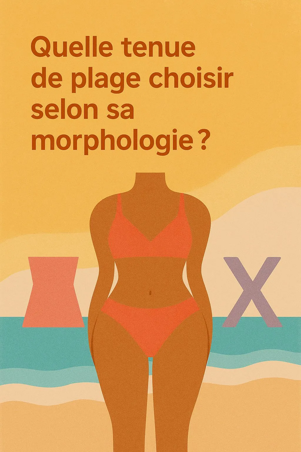 tenue de plage morphologie