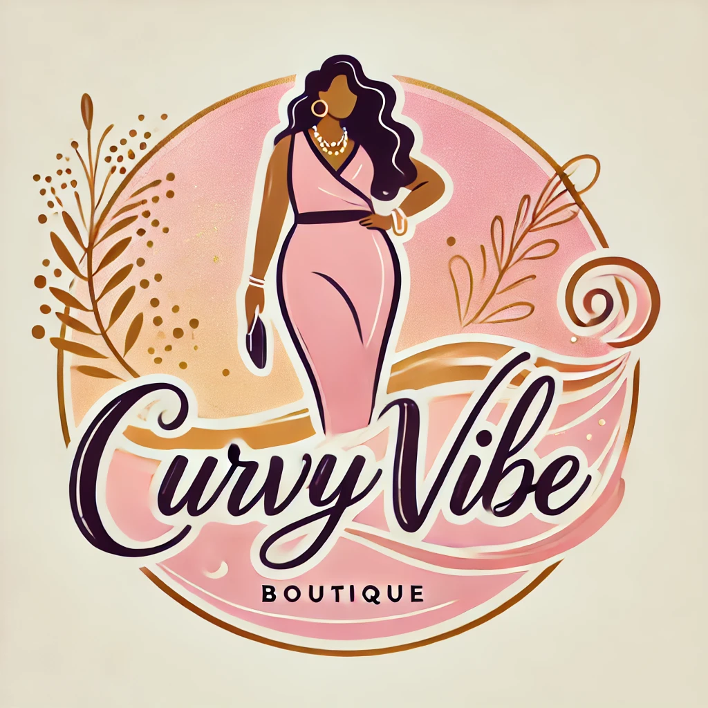 Logo Curvyvibes vetement femme grande taille