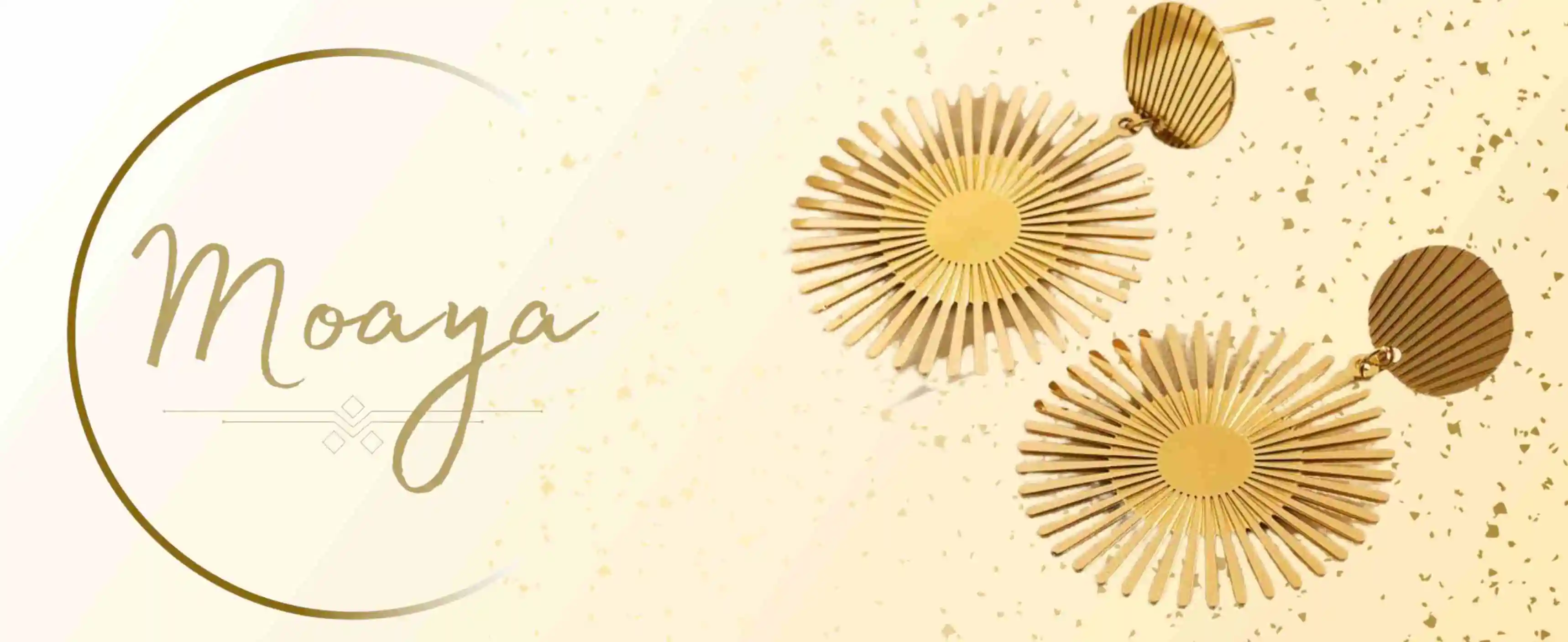 Moaya - boutique spécialisée dans les bijoux en acier inoxydable tendance pour femme, alliant élégance et durabilité.