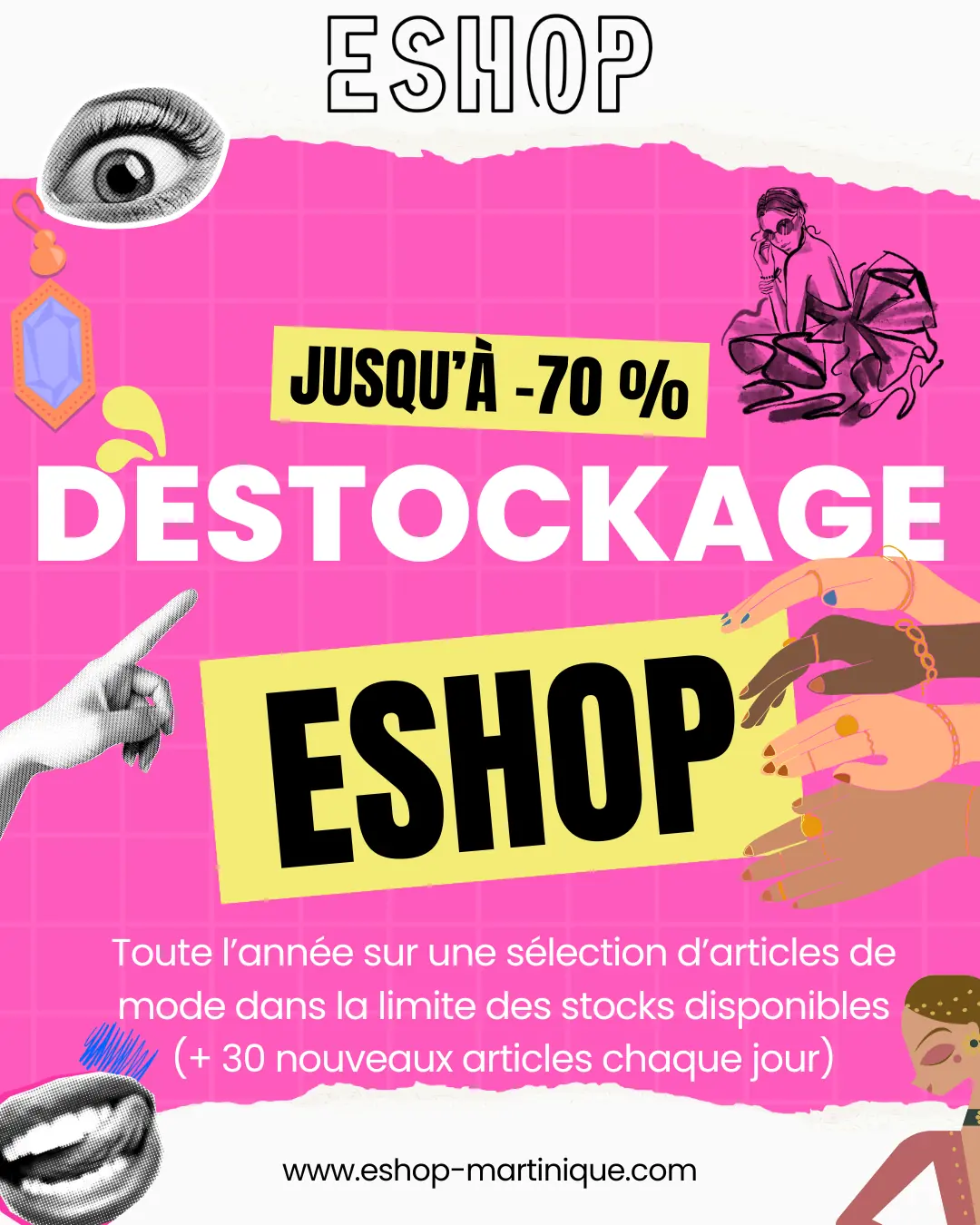 destockage mode eshop