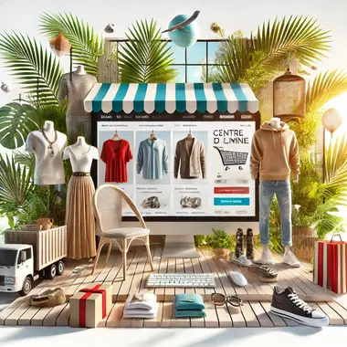 centre commercial de mode en ligne