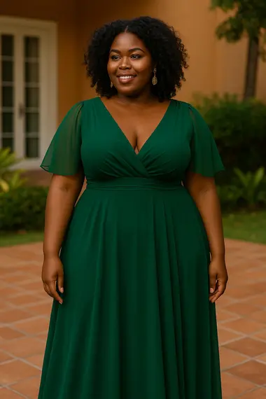 Robe de soirée pour femmes rondes