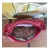 Intérieur Dino, sac cuir rouge