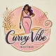 Logo Curvyvibes vetement femme grande taille